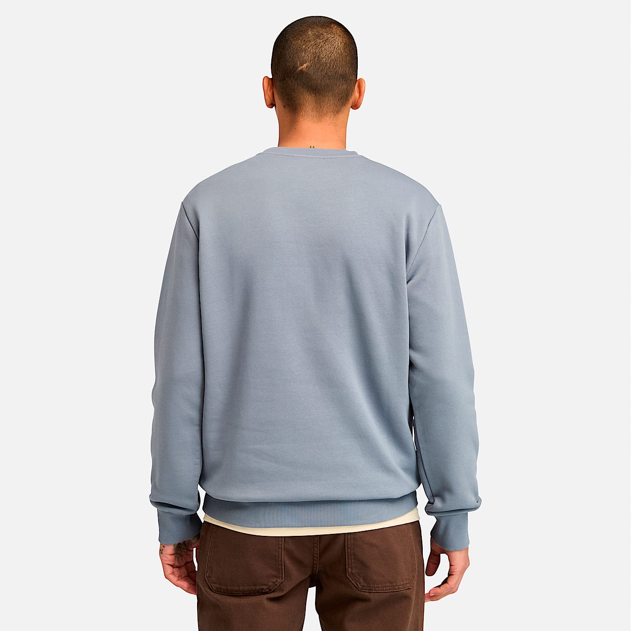 Crew neck grey sweatshirt clearance