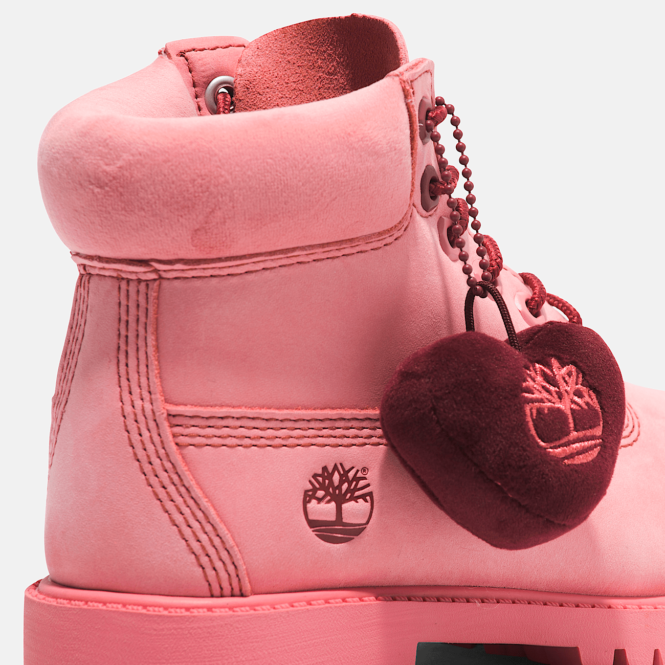 Baby red timberland boots top