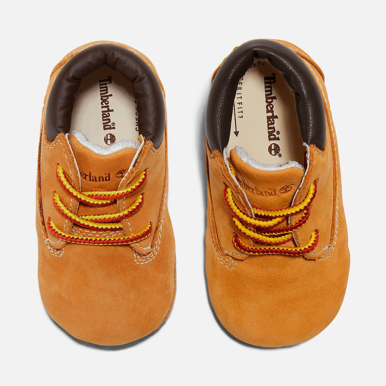 Infant Crib Bootie with Hat Set in Wheat Timberland US