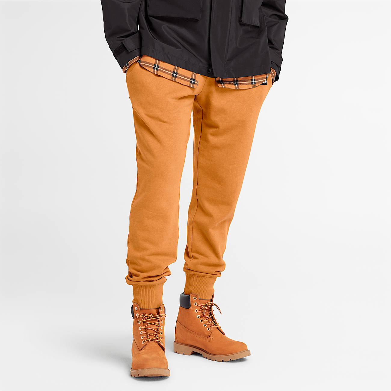 Timberland Men s Woven Badge Sweatpants in Wheat Boot Size 3XL