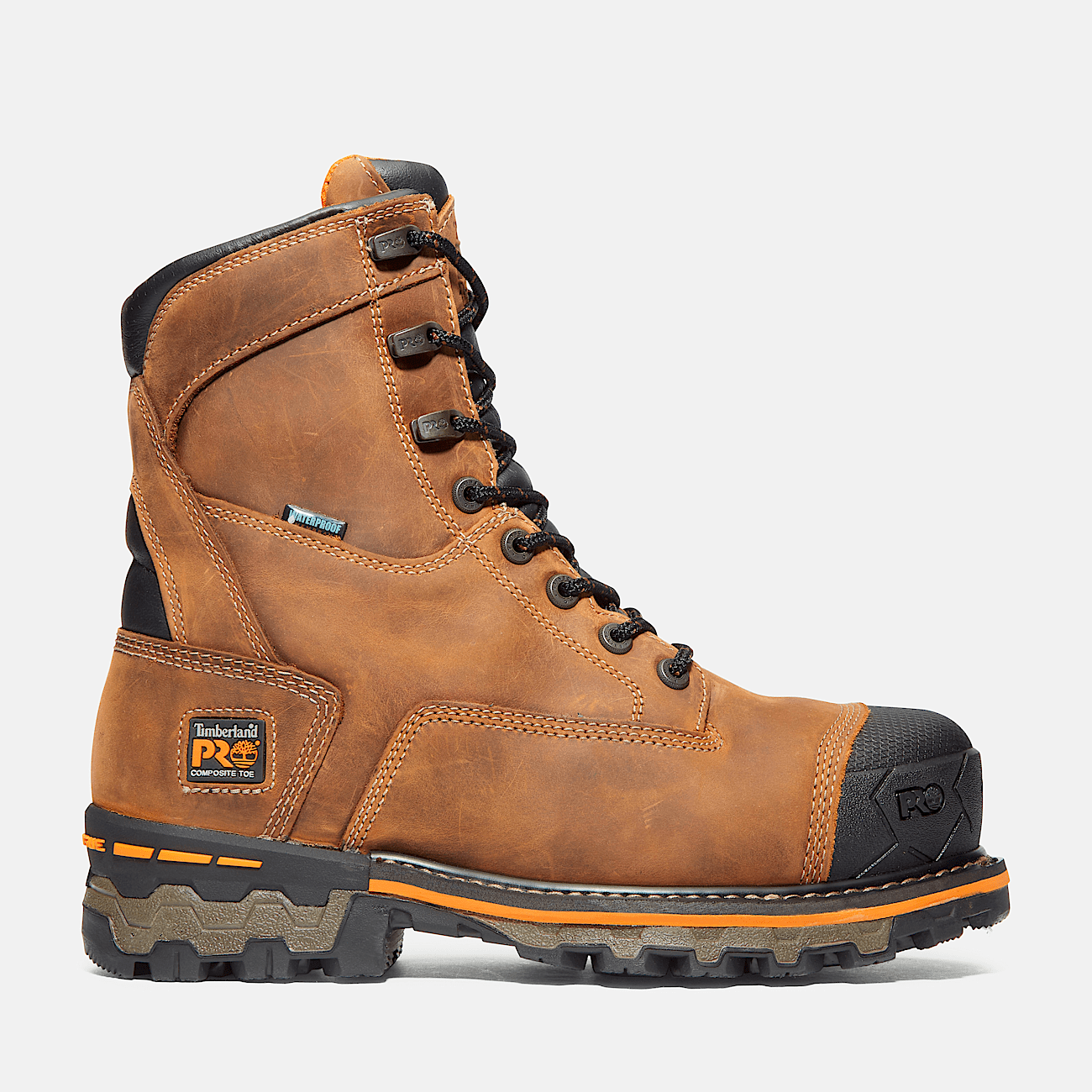 Men s Boondock 8 Composite Toe Waterproof Work Boot