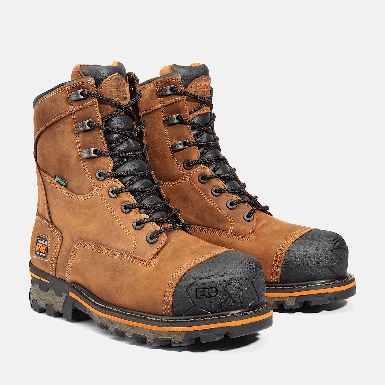 Men's composite toe waterproof work boots deals