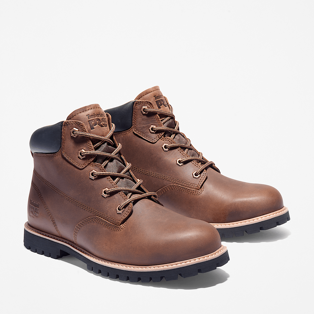Mens work boots soft toe top