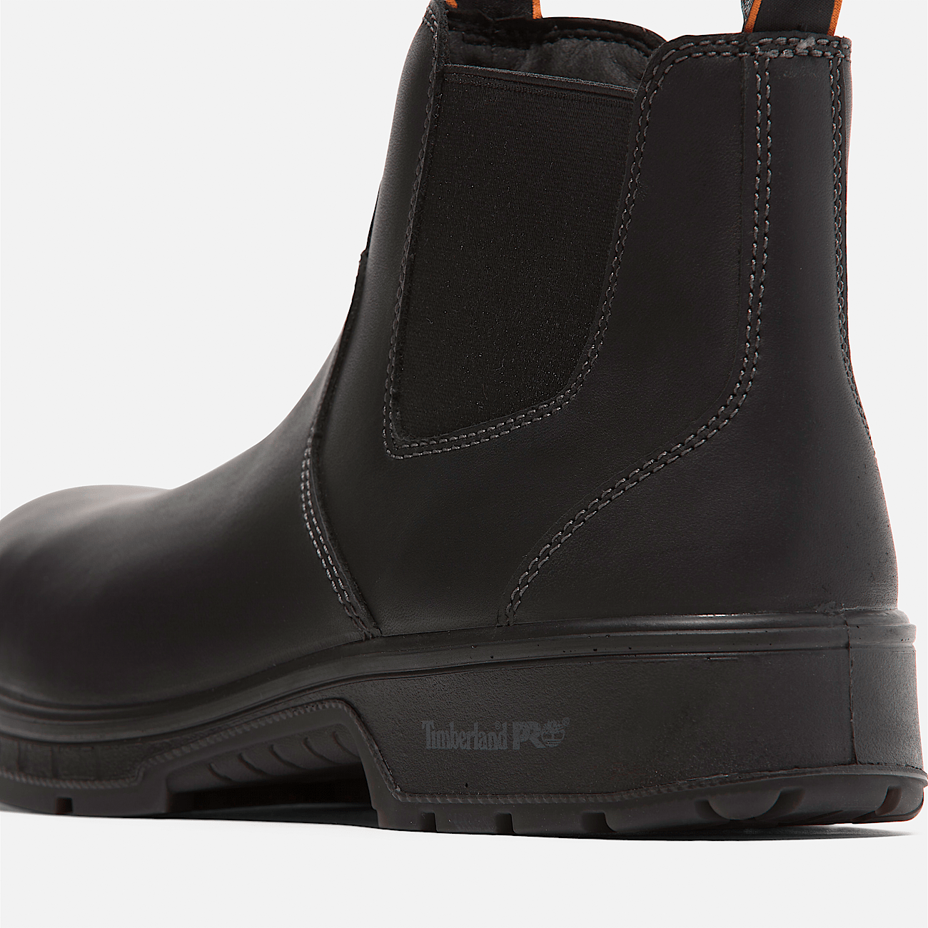 Black boots for mens work discount