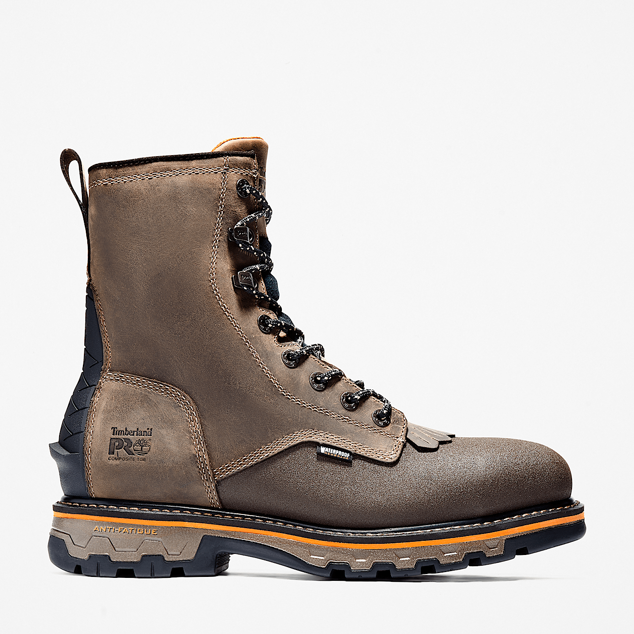 Timberland Pro Men s True Grit 8 Composite Toe Waterproof Work Boot 11 Turkish Coffee Wide