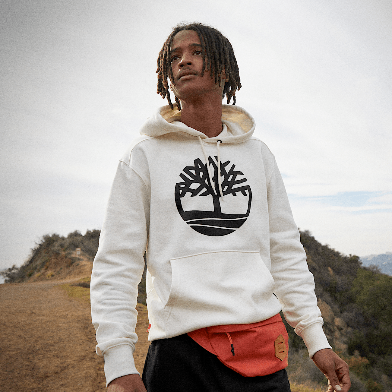 Timberland white sweatshirt sales