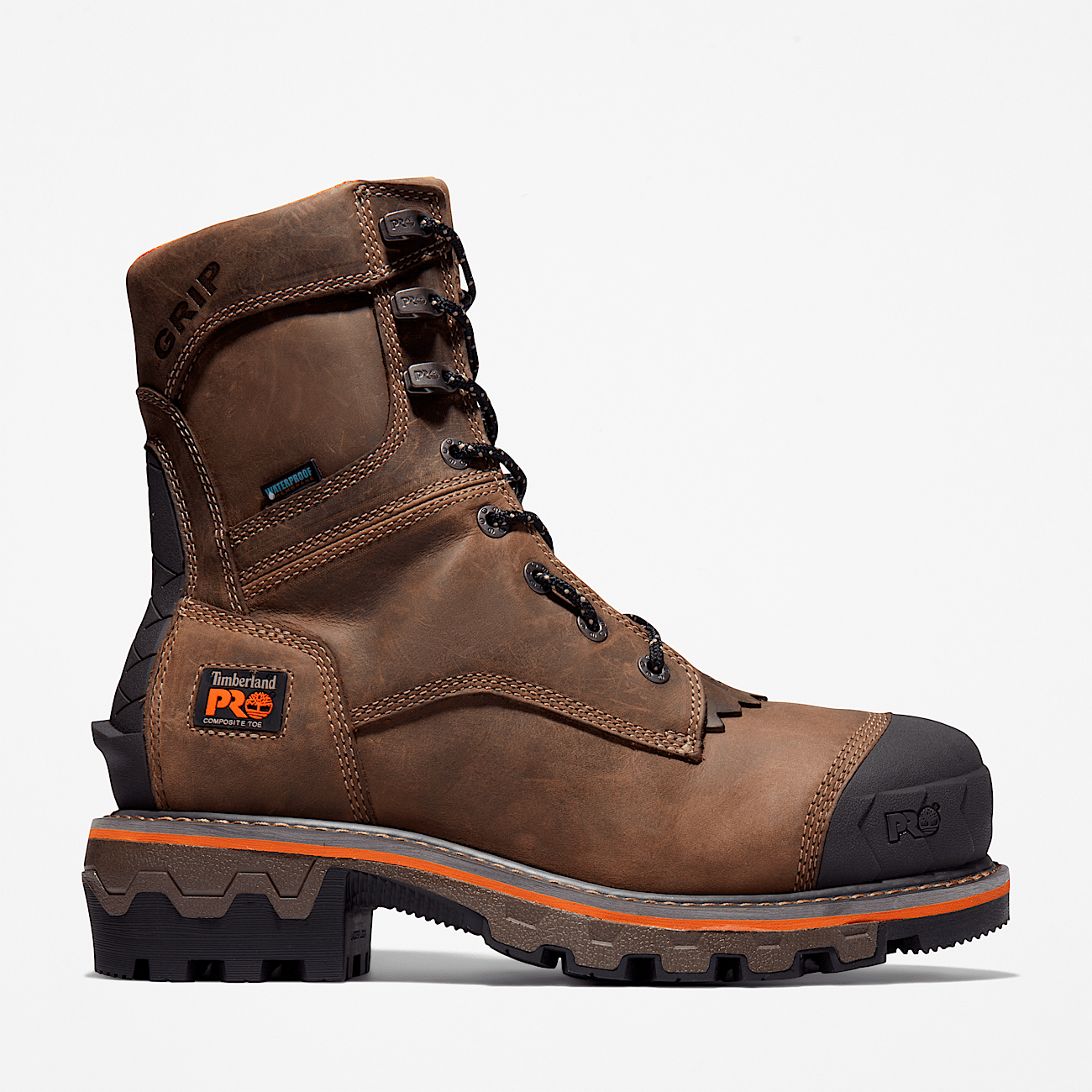 Men s Boondock HD Logger Composite Toe Waterproof Work Boot