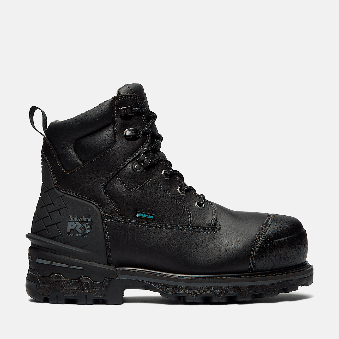 Timberland boondock black hot sale