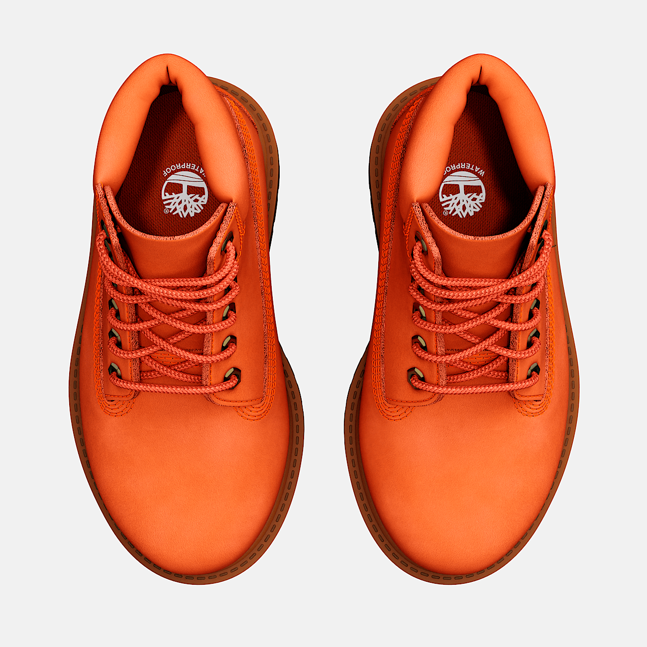 Kids red timberland boots store