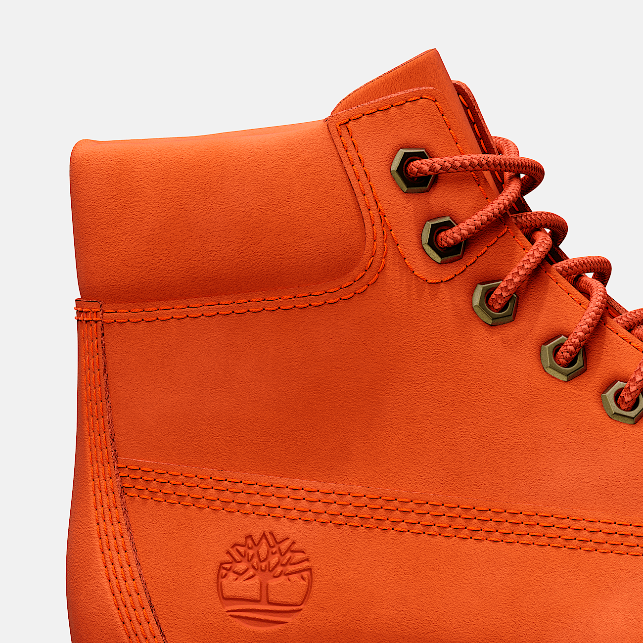 Timberland Toddler Premium 6 Inch Waterproof Boot in Dk red nubuck