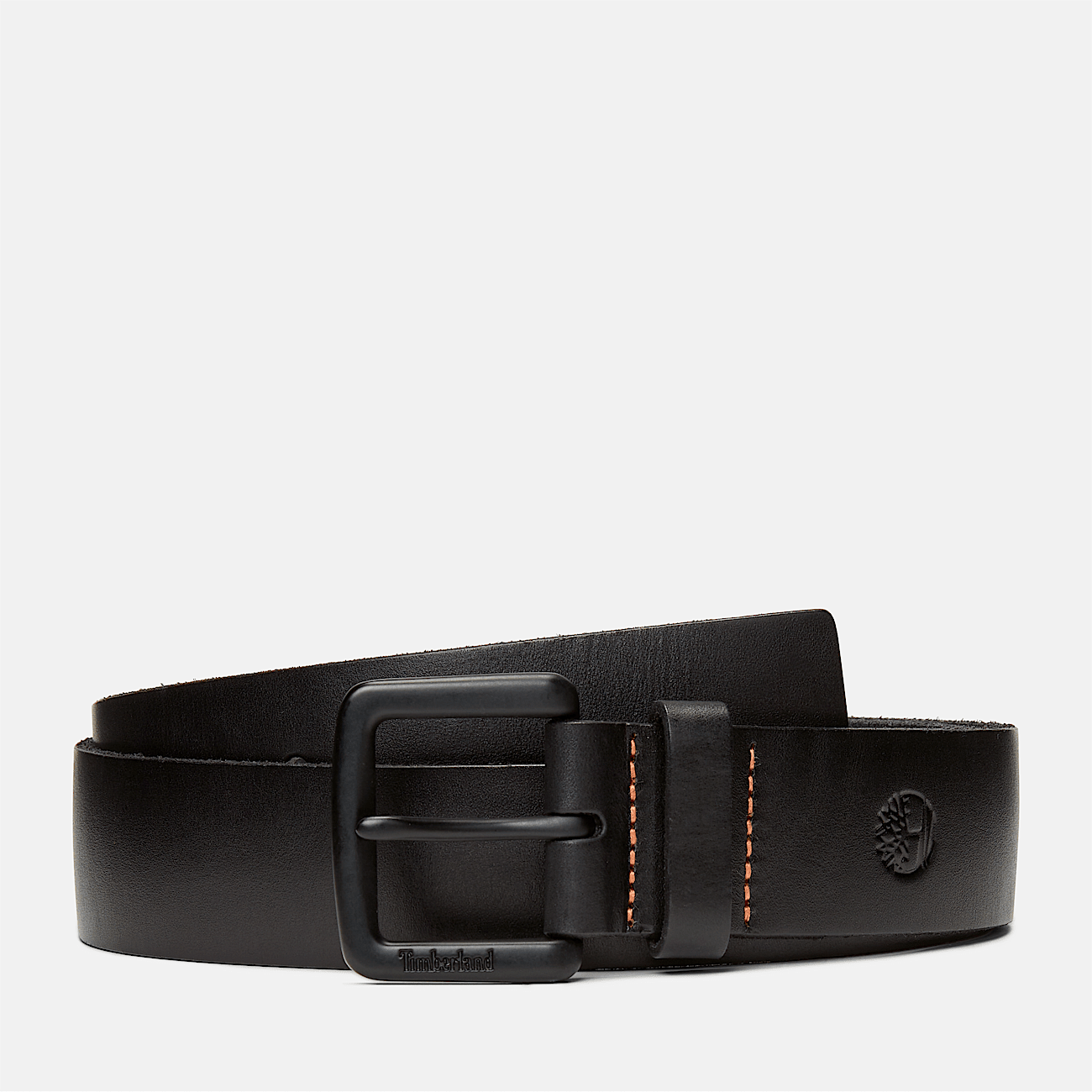 Timberland Men s 38mm Logo Buckle Belt in Black Size 34