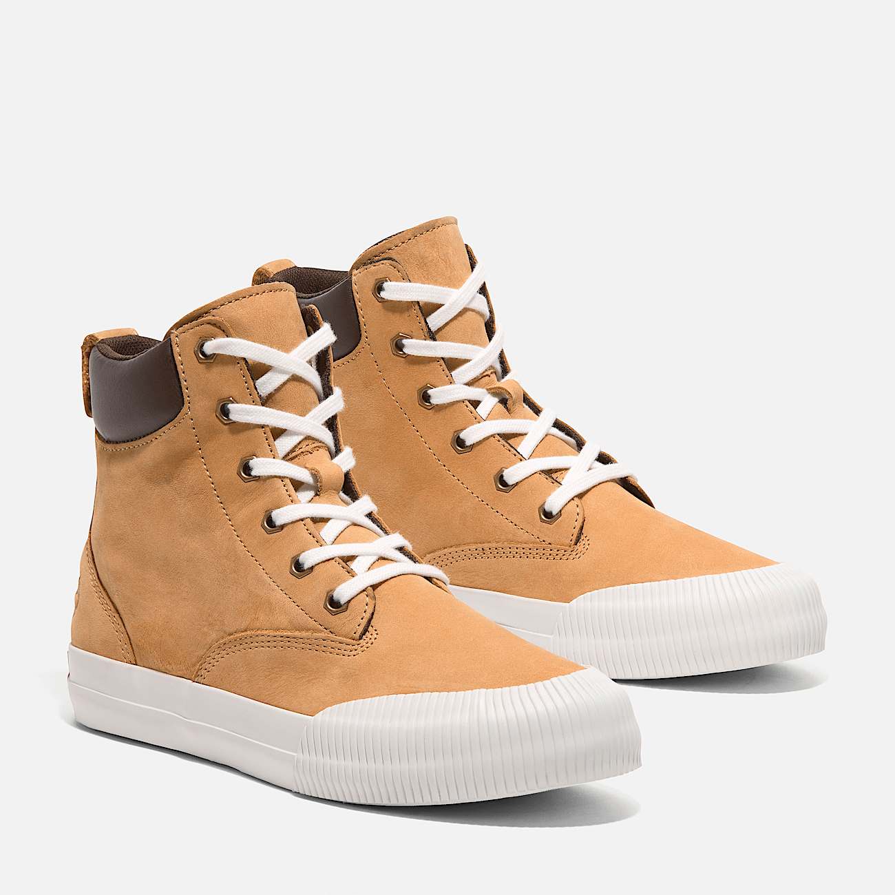 Timberland Women s Skyla Bay 2.0 High Top Lace Up Sneaker in Wheat nubuck