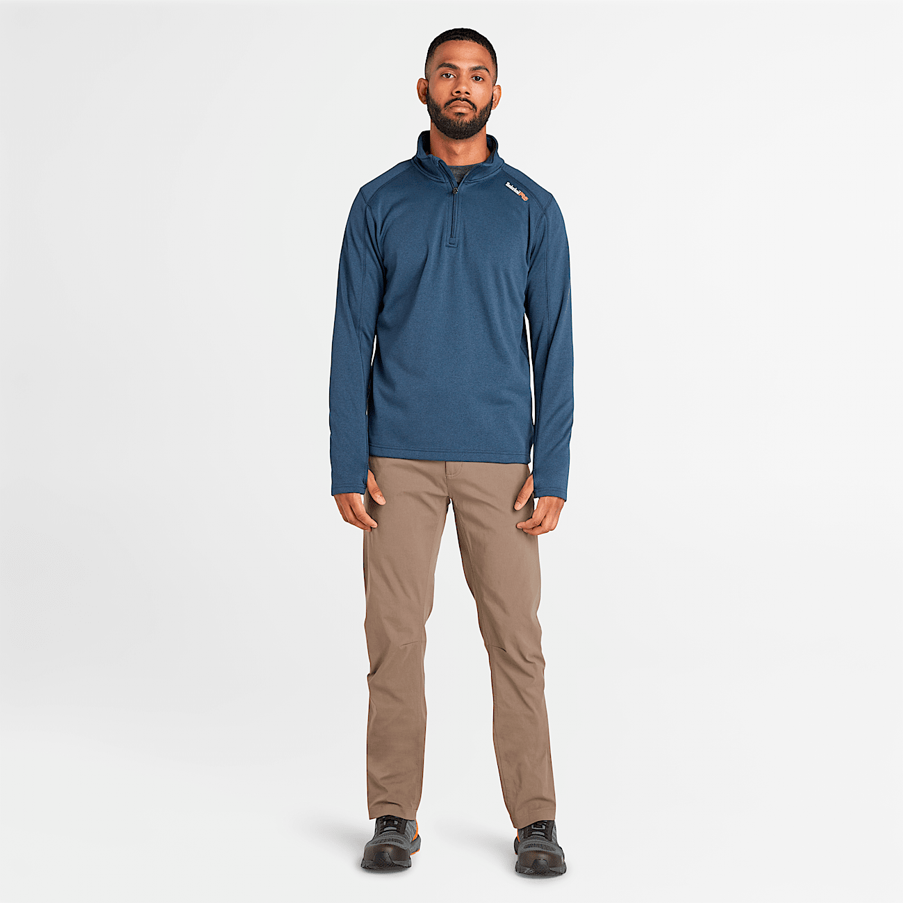 Timberland quarter zip fleece top