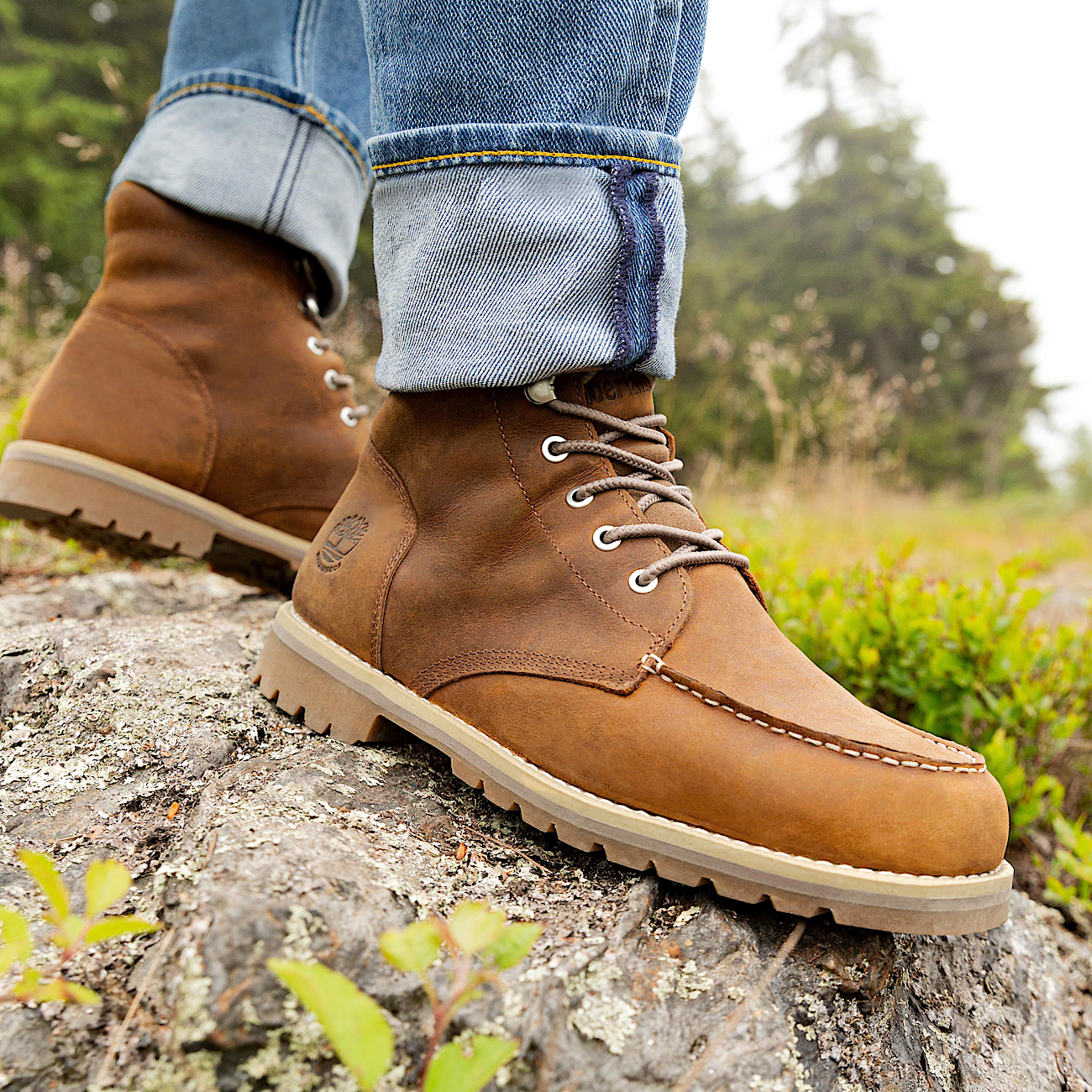Moc toe hiking boots clearance