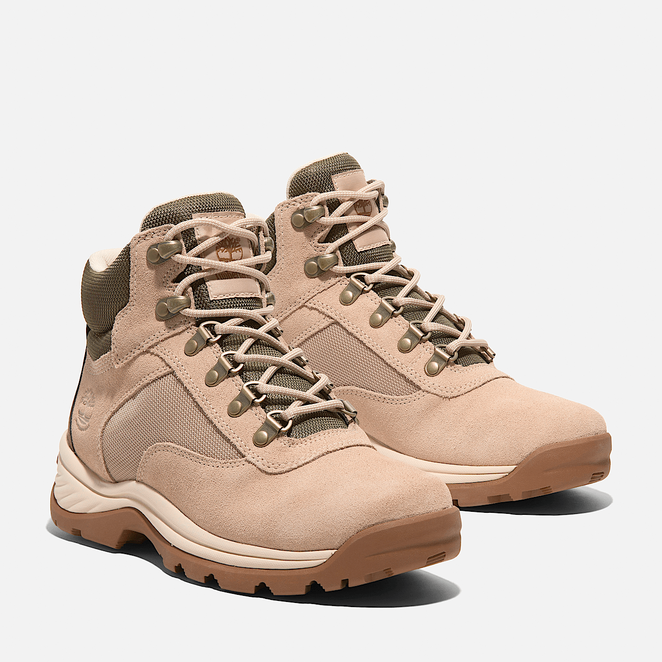 Women s White Ledge Mid Lace Up Waterproof Hiking Boot