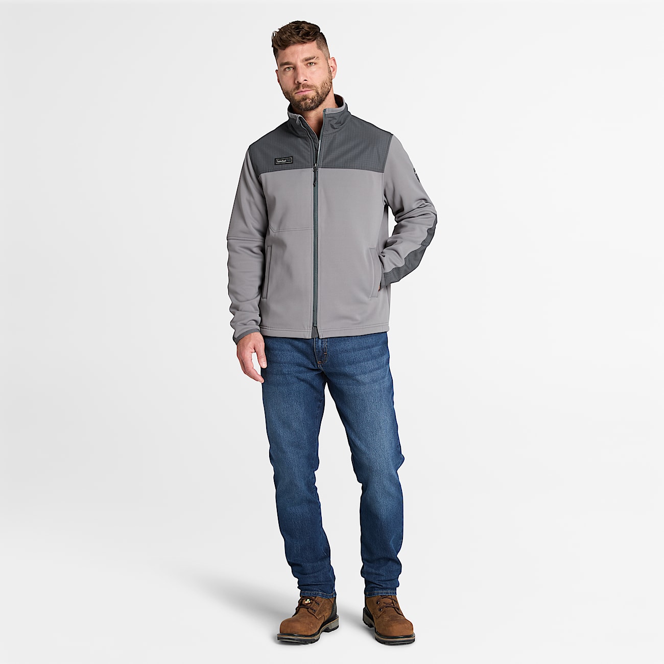 Men s Timberland PRO Trailwind Full Zip Fleece Jacket