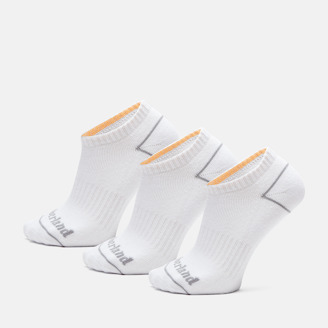 Timberland 3 Pack Bowden No Show Sock in White