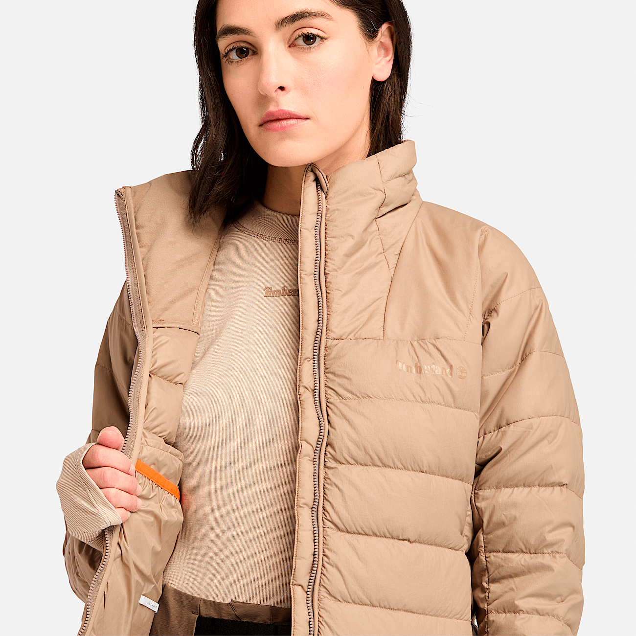 Women s Bear Head Recycled Down Lightweight Jacket