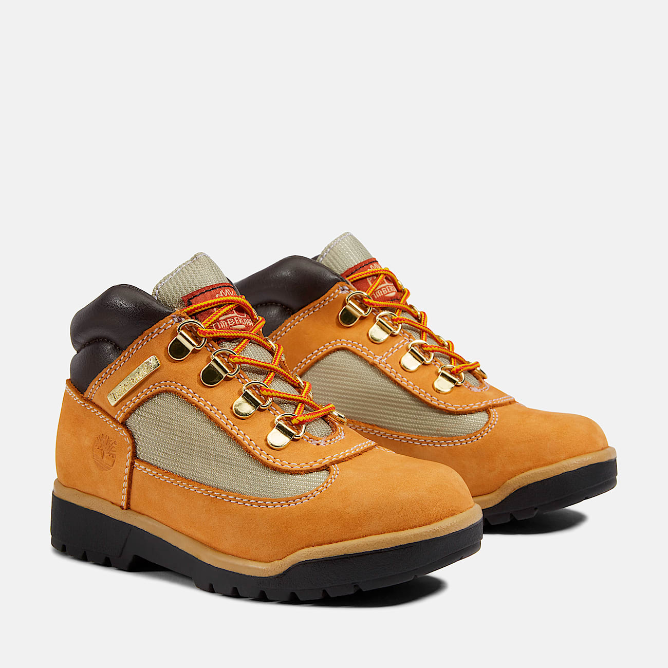 Boys brown timberland boots sales