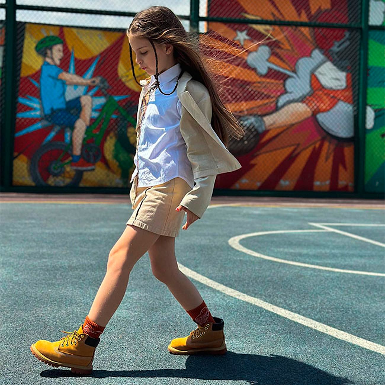 Kid girl timberland boots sales