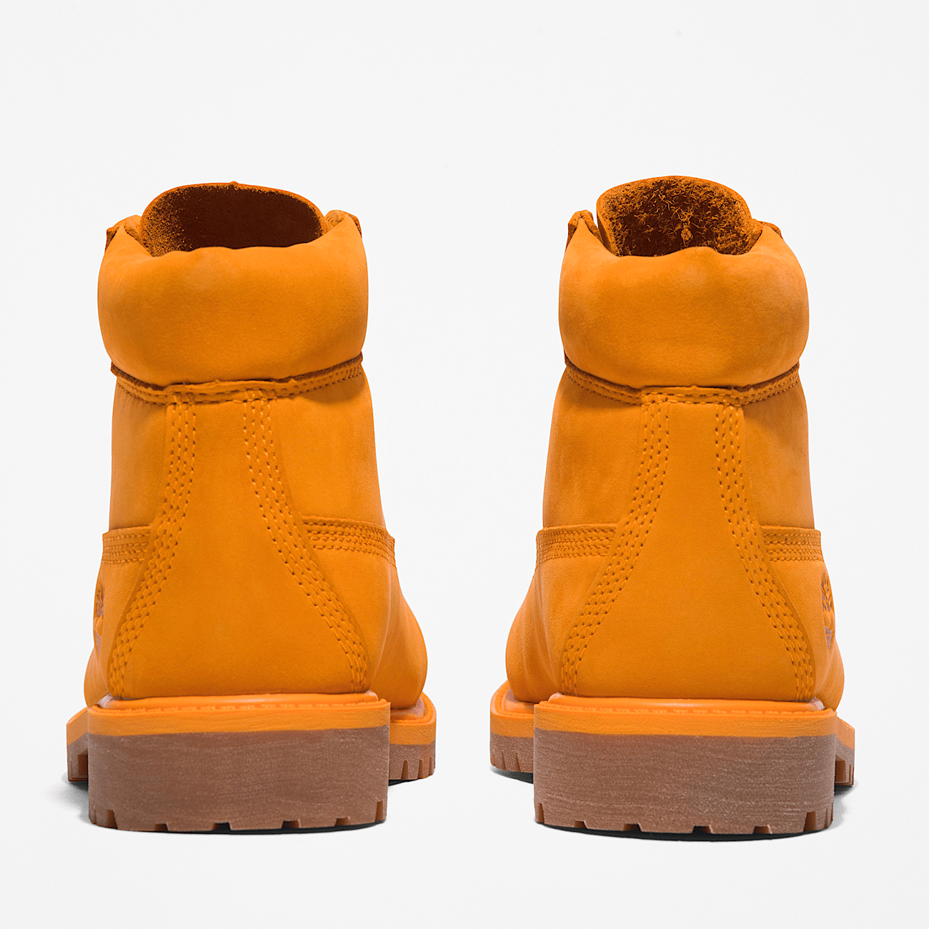 Orange timberland new arrivals