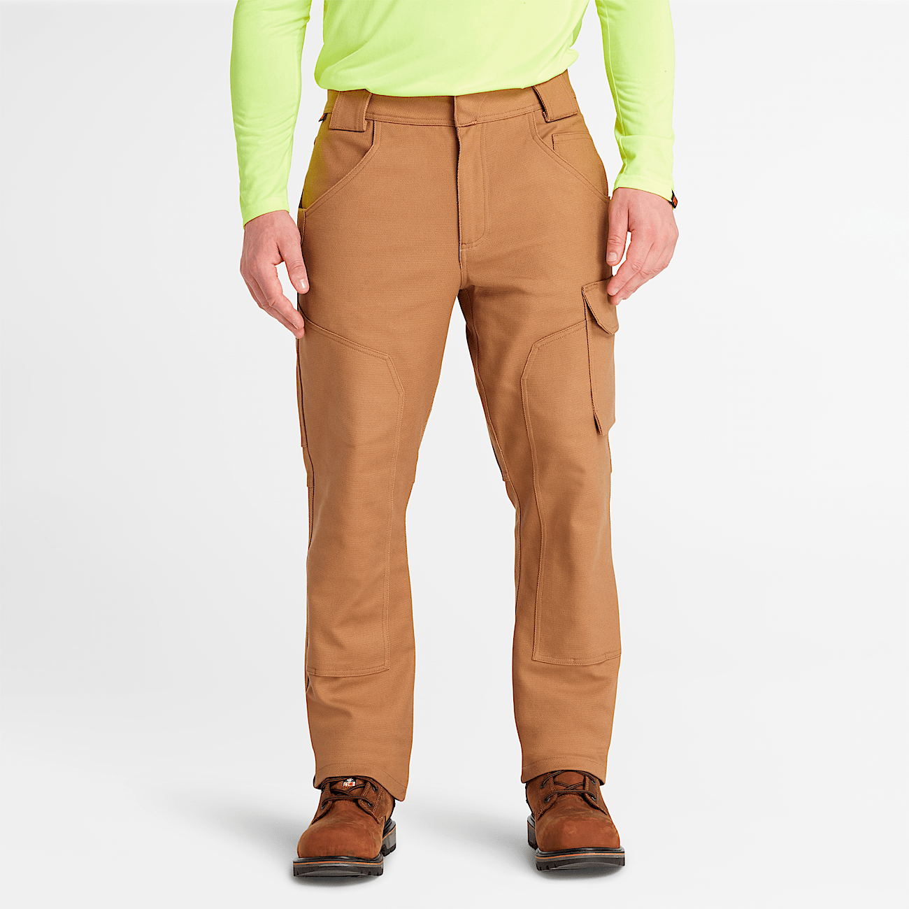 Timberland Pro Morphix Duck Double Front Utility Lined Pants Men s Dark Wheat