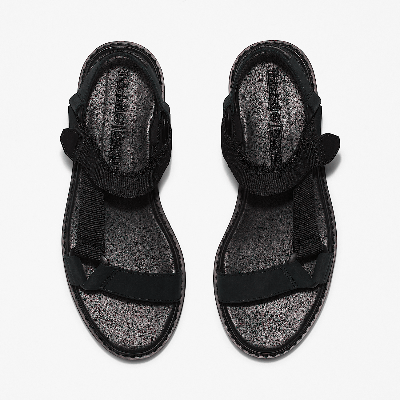 Black sandals strap sale