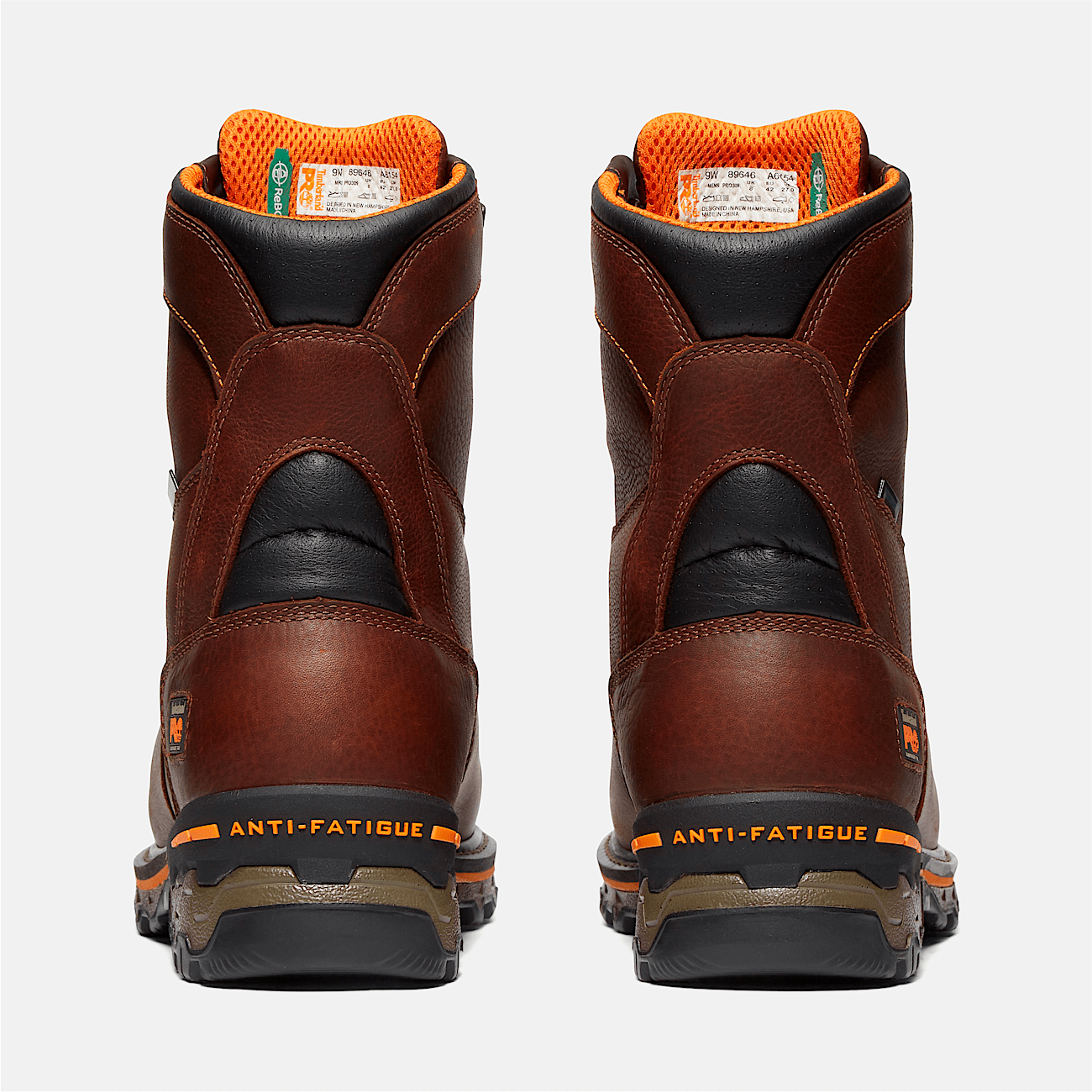 Timberland work boots insulated top