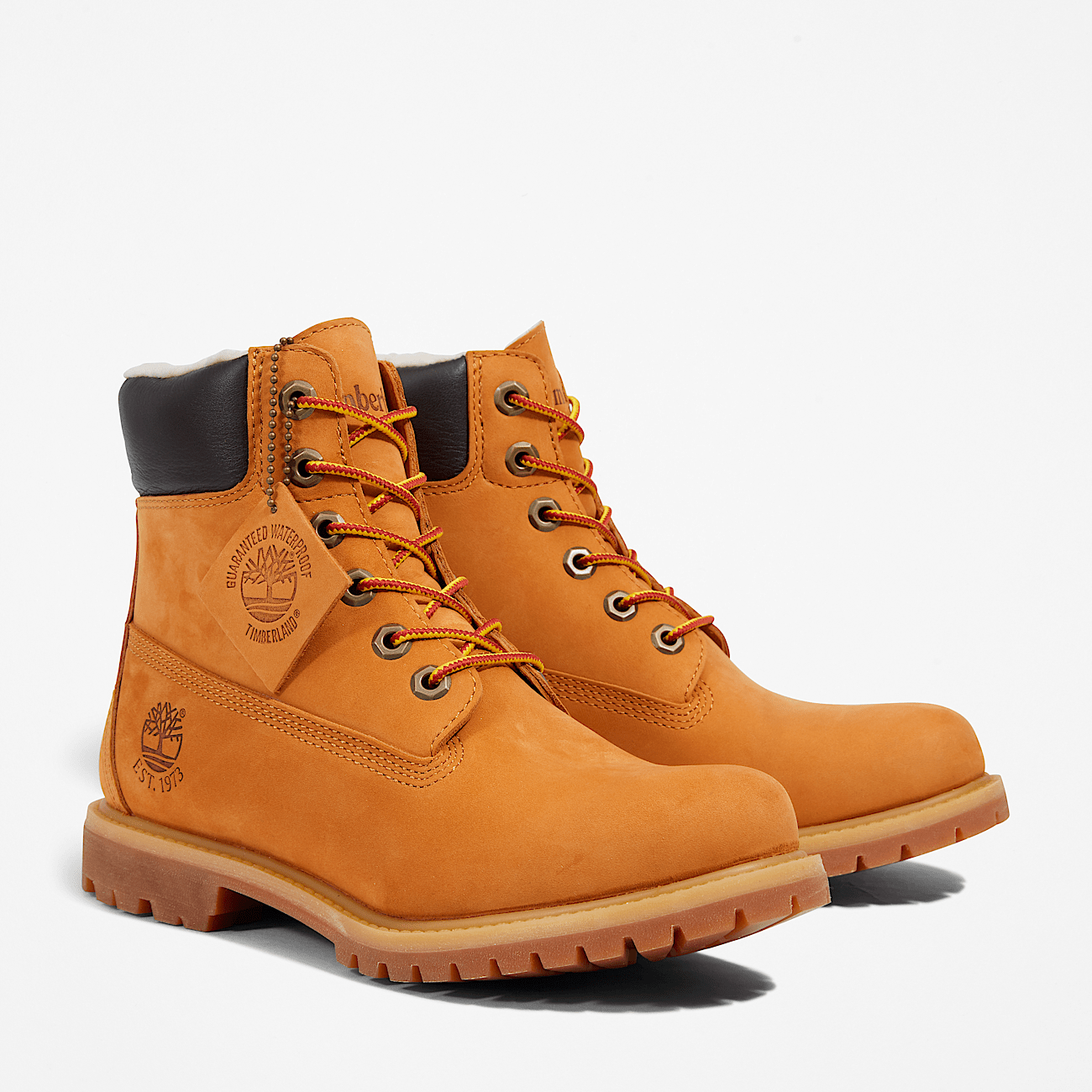 Leather wheat timberland hot sale
