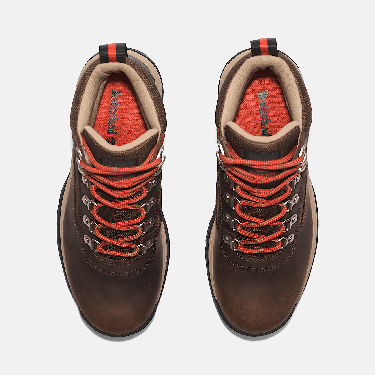 Timberland hiking boots red laces clearance
