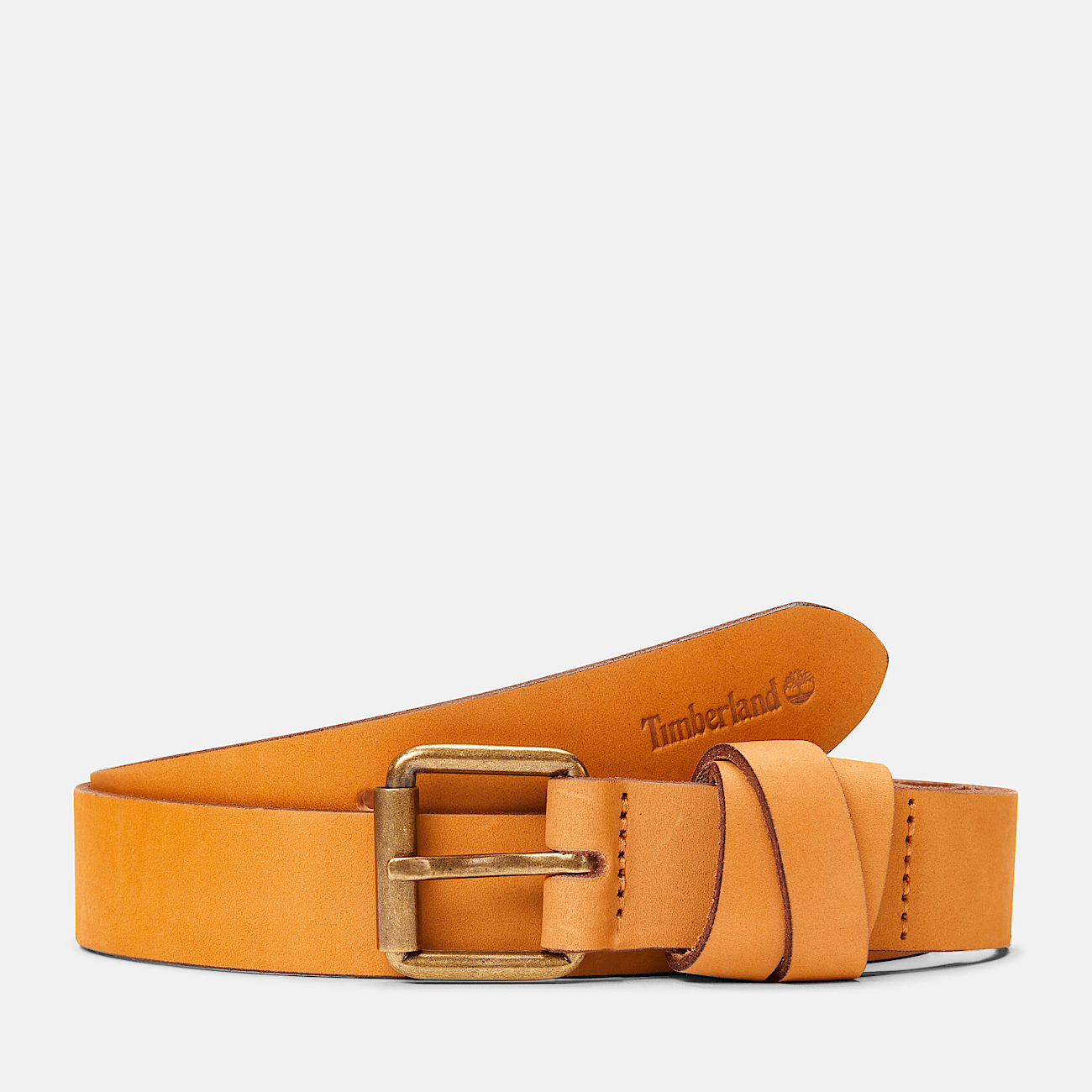 Timberland leather belt discount