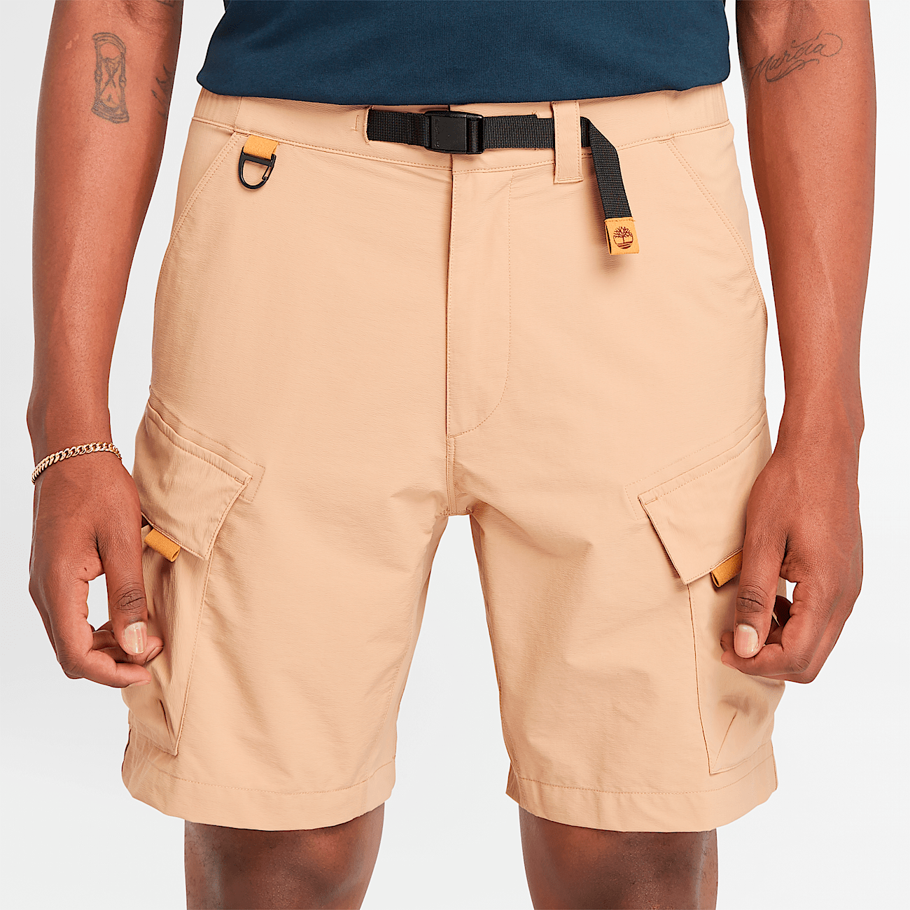 Short elastico antiviento de secado rapido para hombre