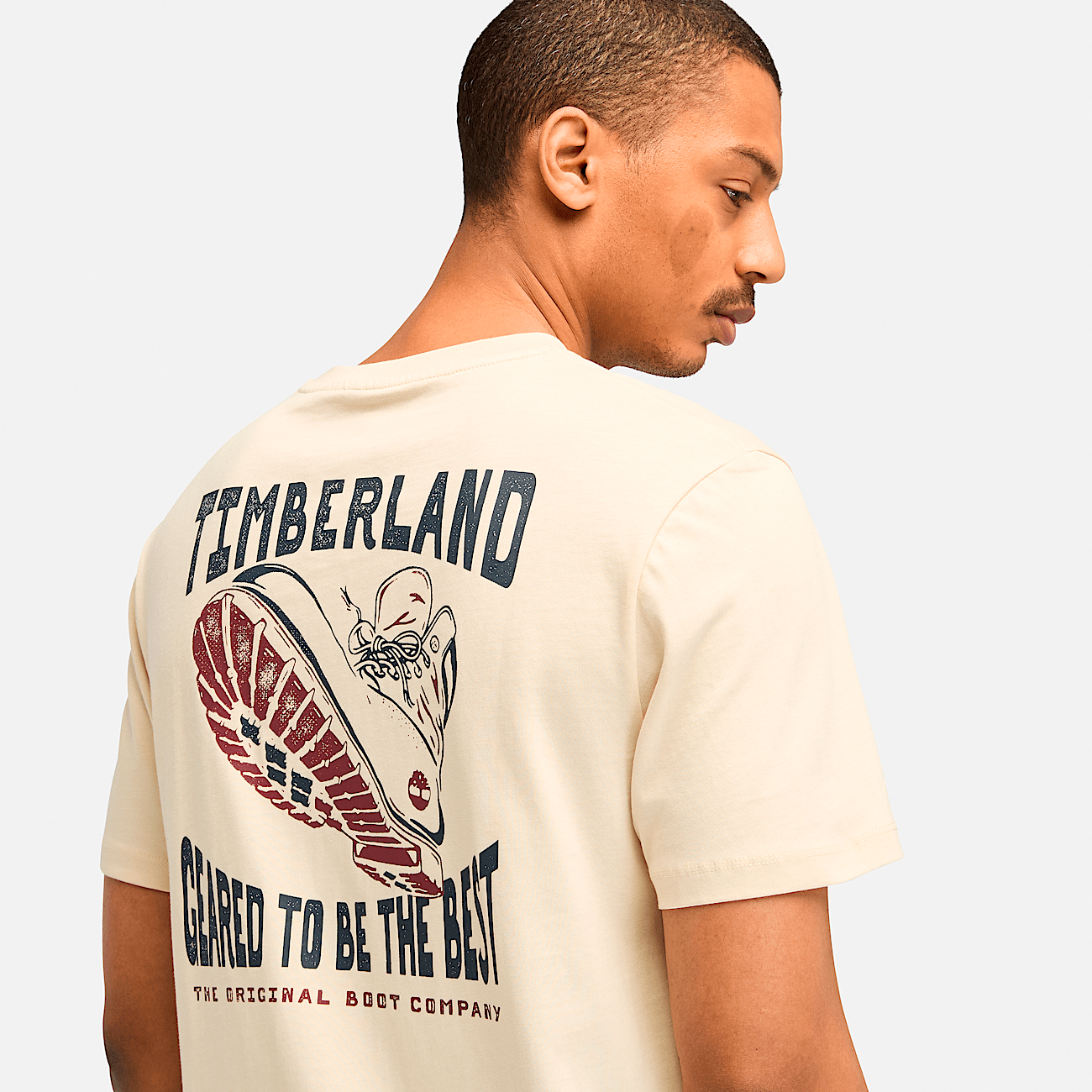 Men s Work Inspired Back Graphic Short Sleeve T Shirt