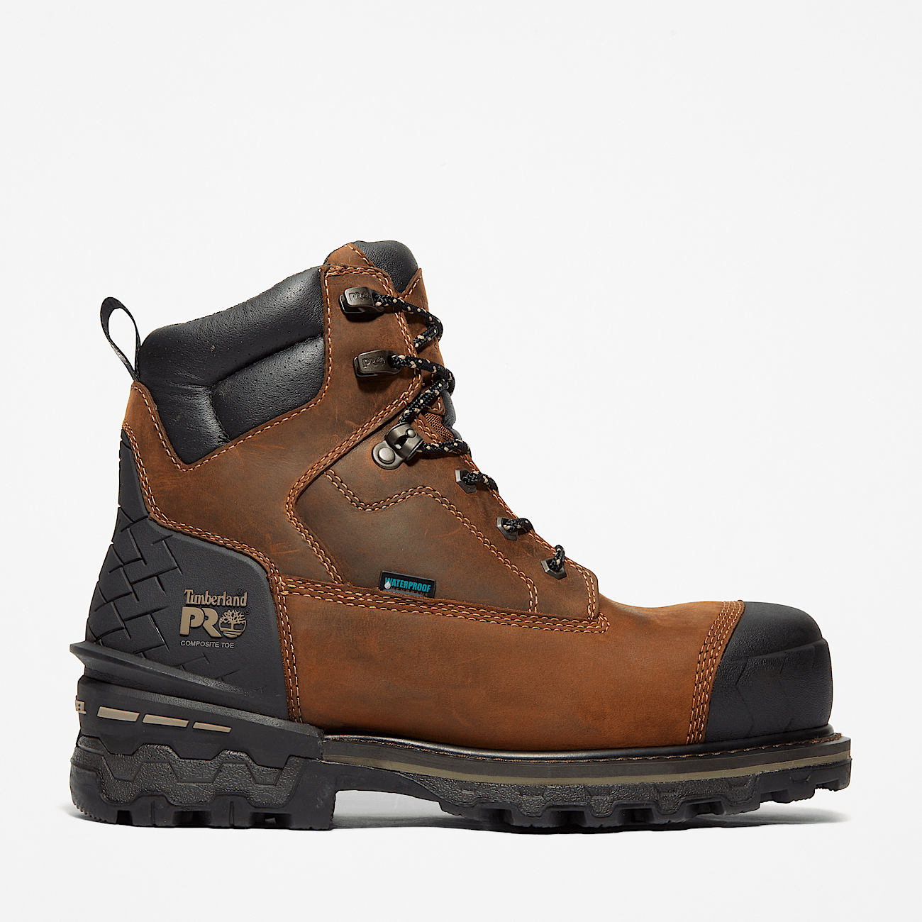 Timberland work boots insulated top