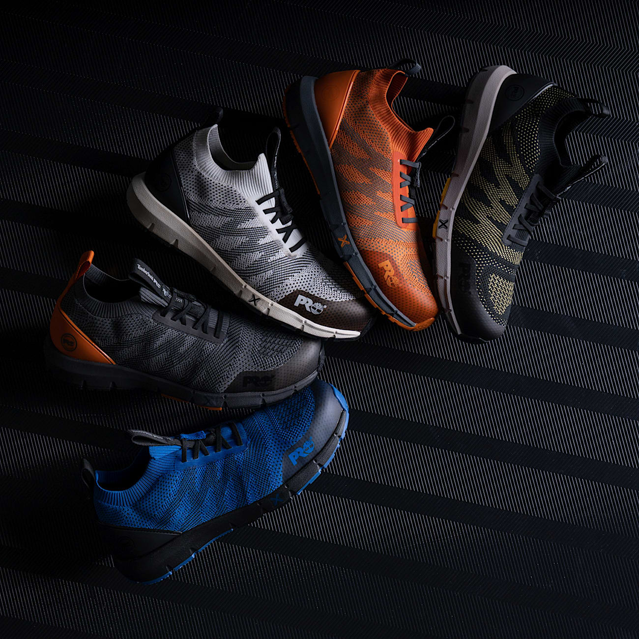 Men's Radius Knit Composite Toe Work Sneaker