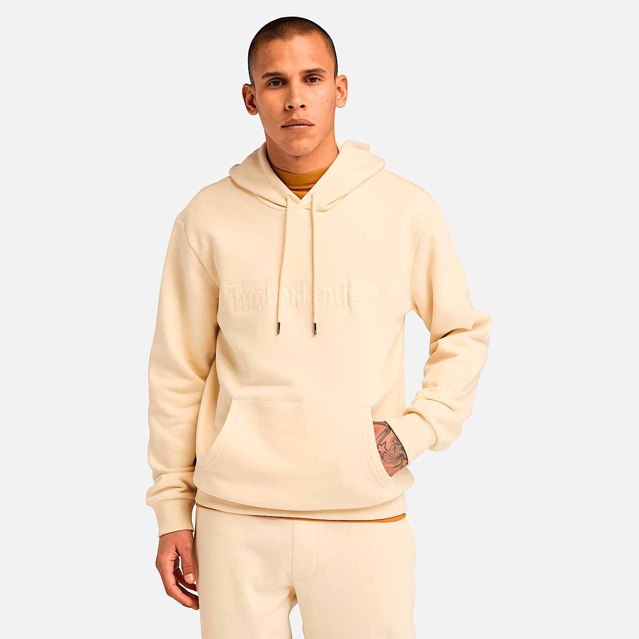 Timberland hoodie white outlet