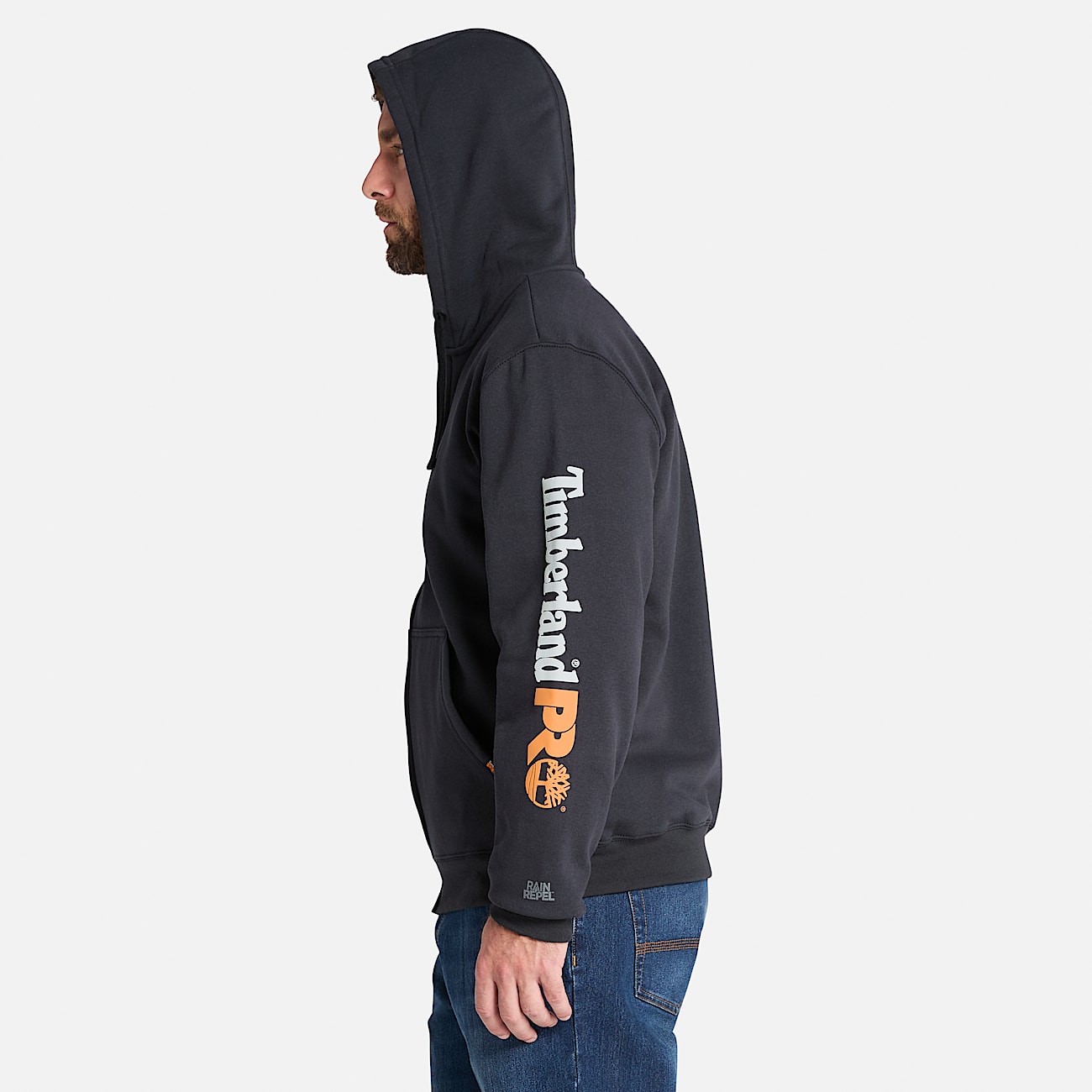 Black timberland hoodie mens outlet