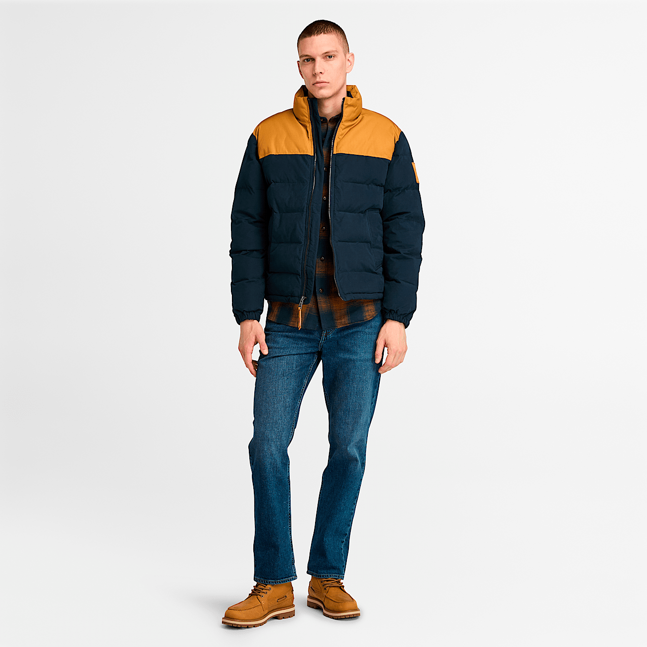 Denim jacket timberlands new arrivals