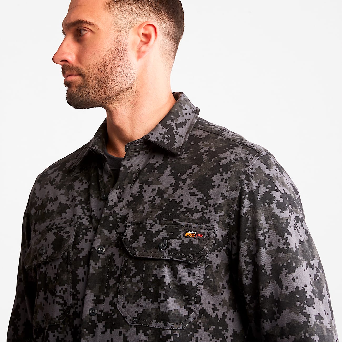 Camisa ignifuga de algodon Timberland PRO para hombre