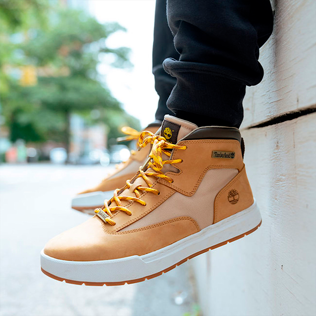 Timberland canvas chukka top