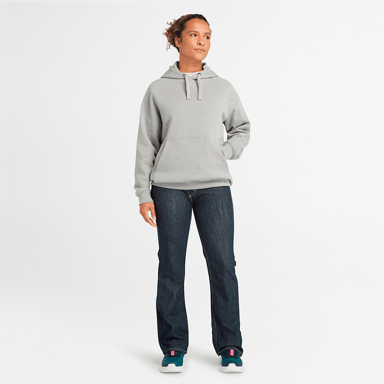 Grey timberland hoodie online