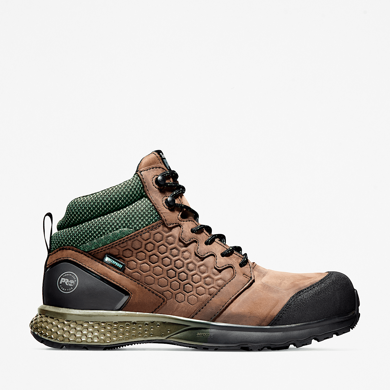 Men s Reaxion Composite Toe Waterproof Work Sneaker