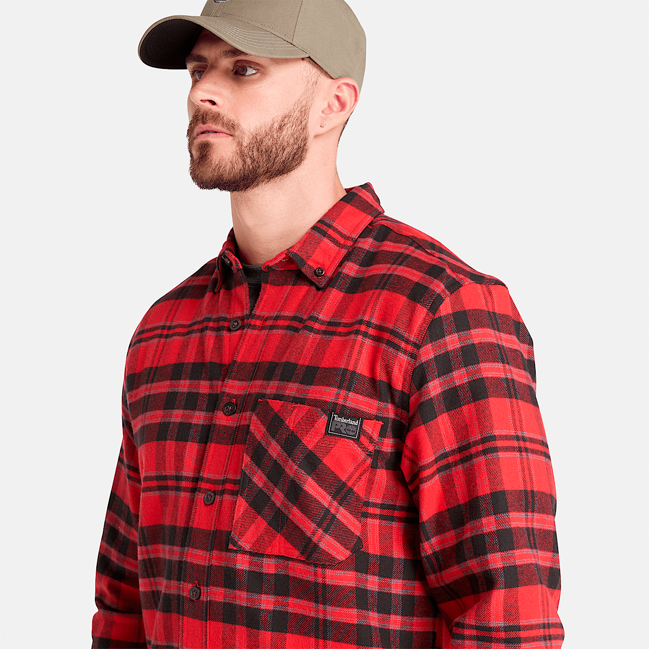 Timberland flannel jacket discount