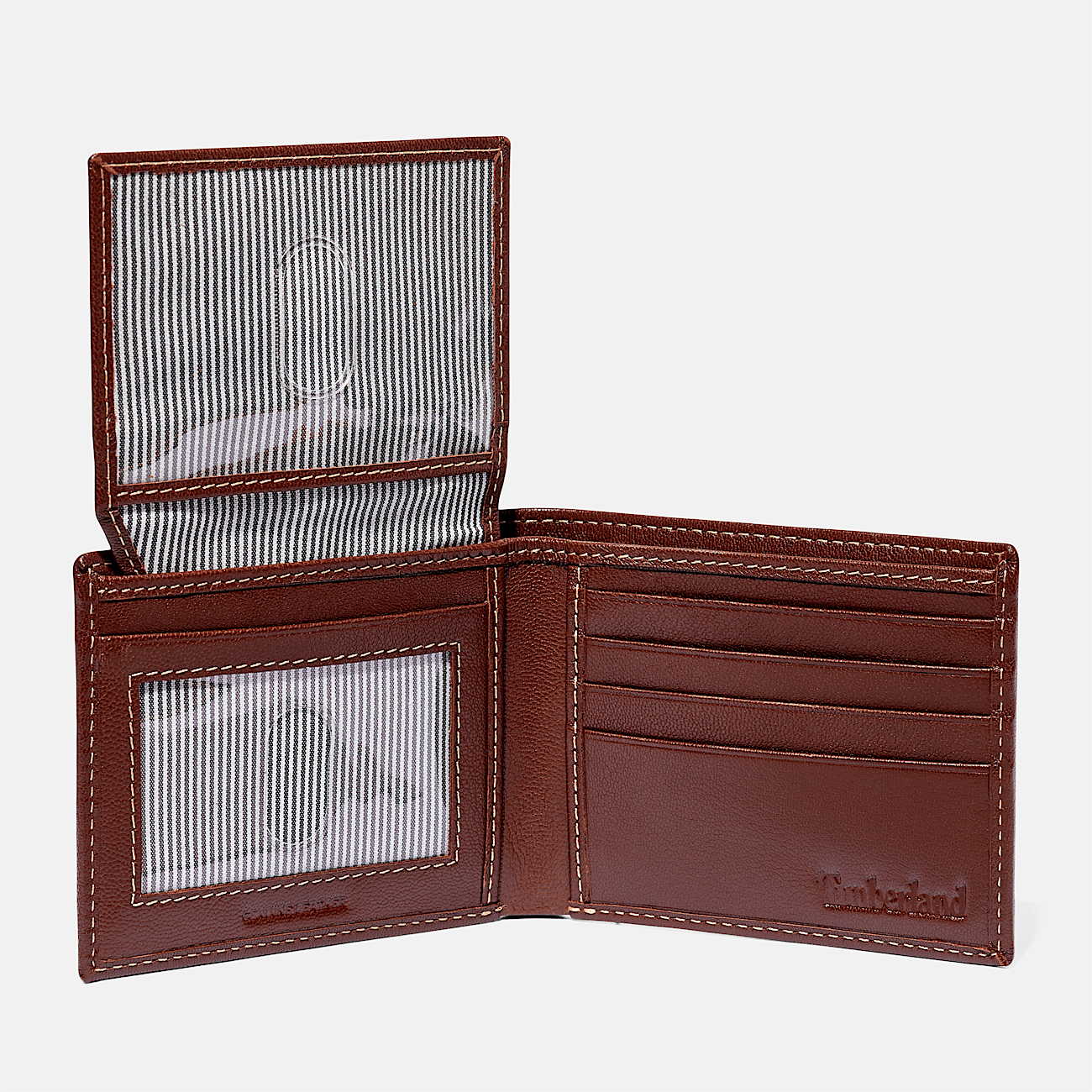 Men s Milled Leather Bifold Wallet