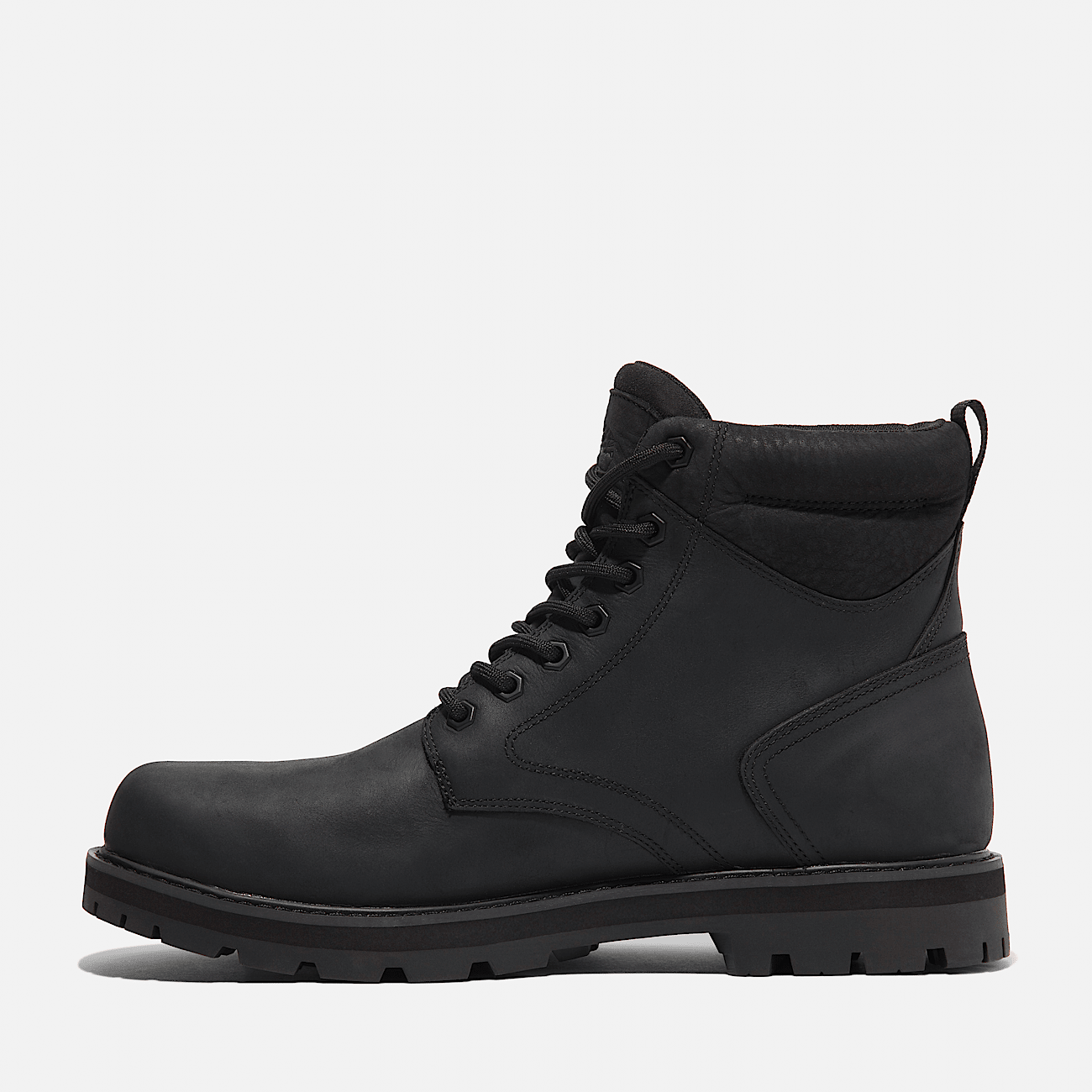 Black lace up waterproof boots deals