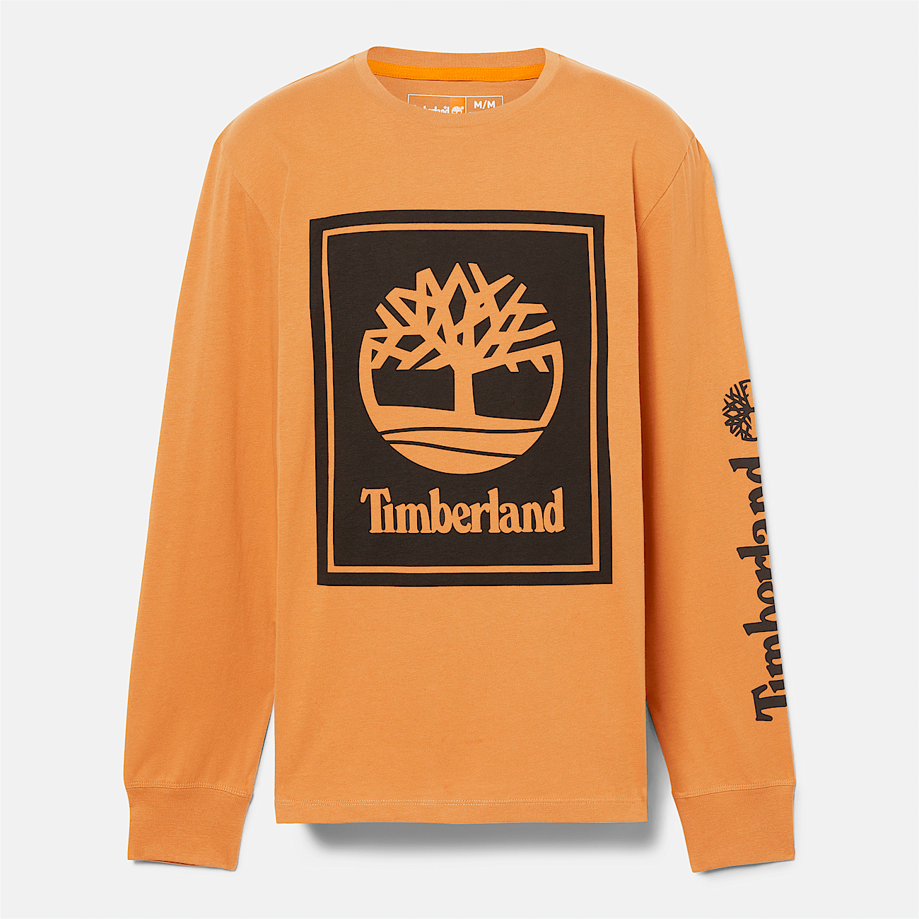 Timberland Logo Long Sleeve T Shirt Timberland US