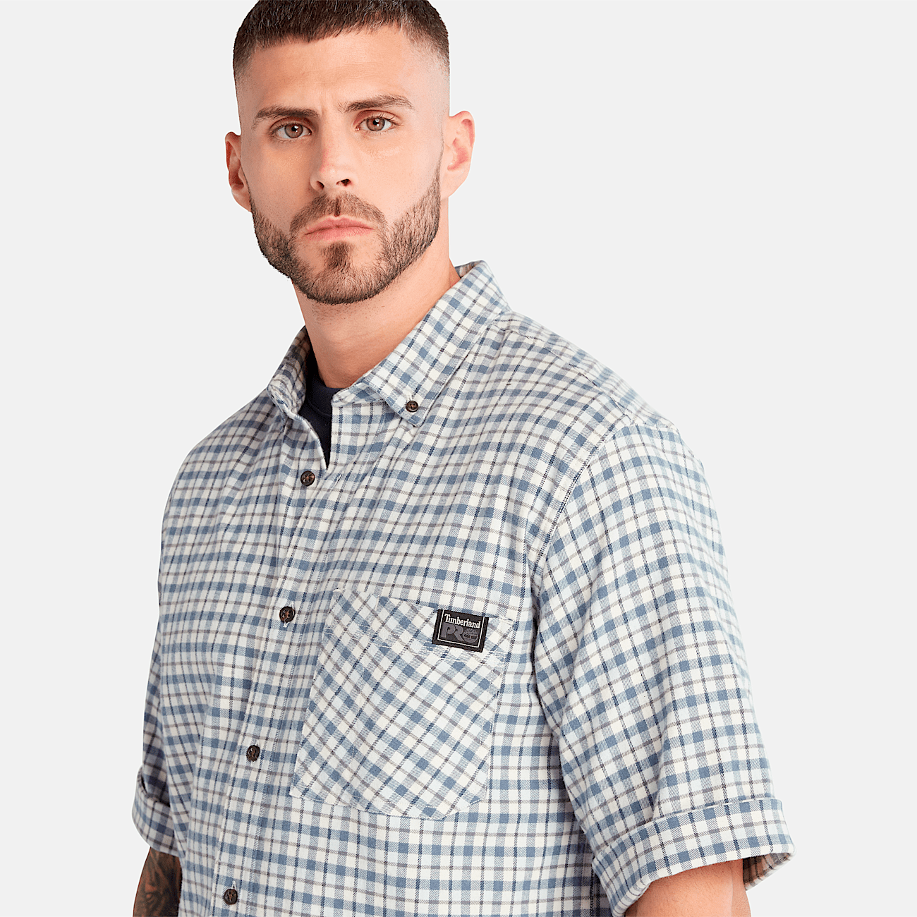 Chemise Timberland PRO Woodfort en flanelle souple et legere pour hommes