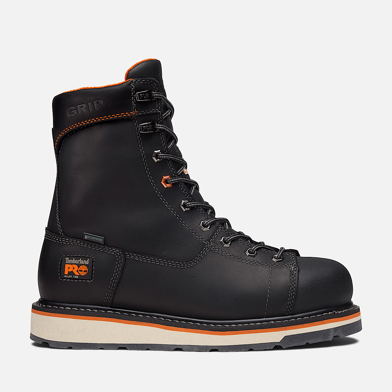 Timberland PRO Men s GRIDWORKS 8 Alloy Toe Work Boots Black TB0A12EO001 8