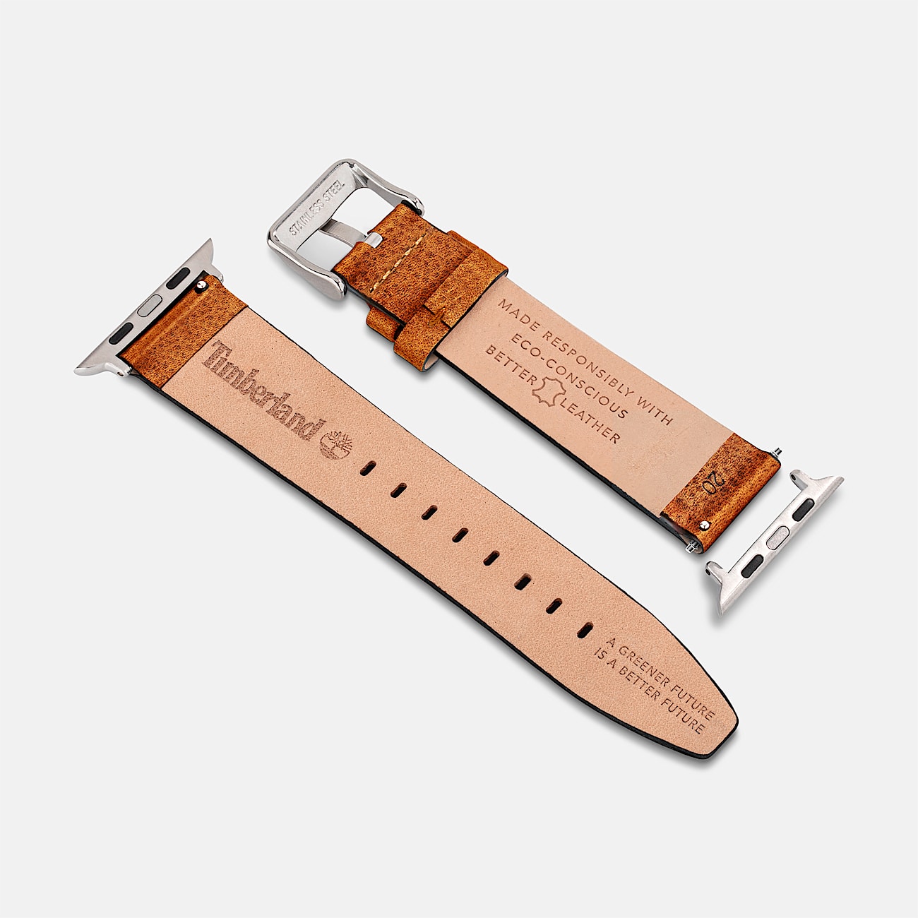 Timberland leather watch strap best sale