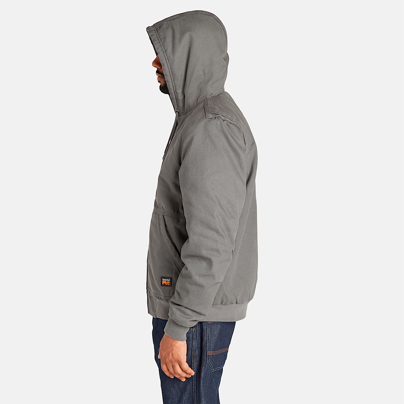 Grey timberland jacket deals
